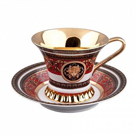 Чашка высокая с блюдцем 200 мл Византия (57120415-2039k) Rudolf Kampf
